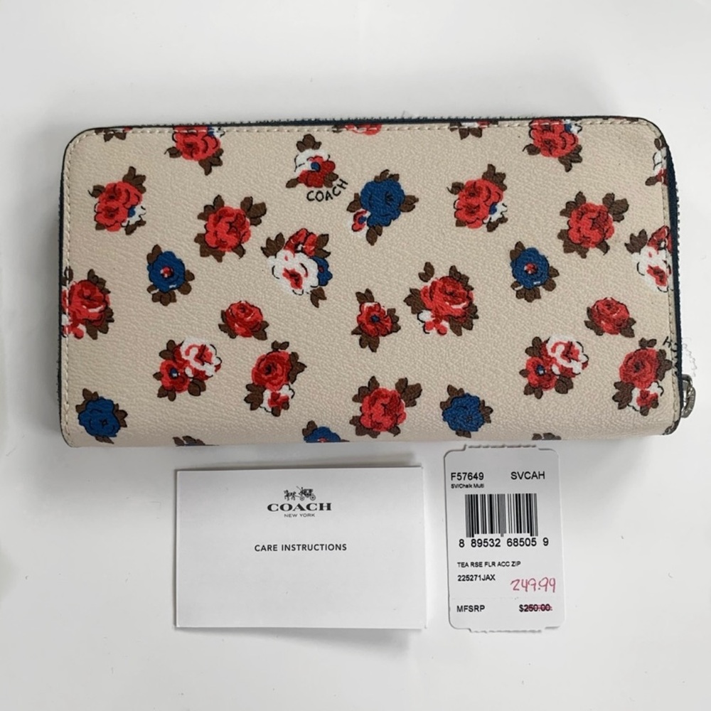 COACH | Tea Rose Wallet NWT - Picture 4 of 5